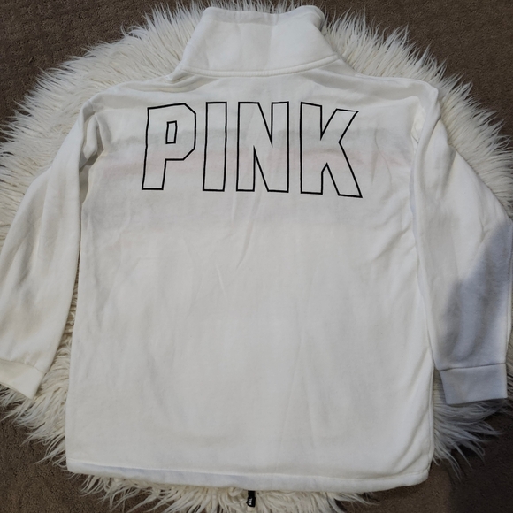 VS PINK SWEATSHIRT floral  OUTFIT.  sweatshirt oversized large, leggings XL - Picture 6 of 14